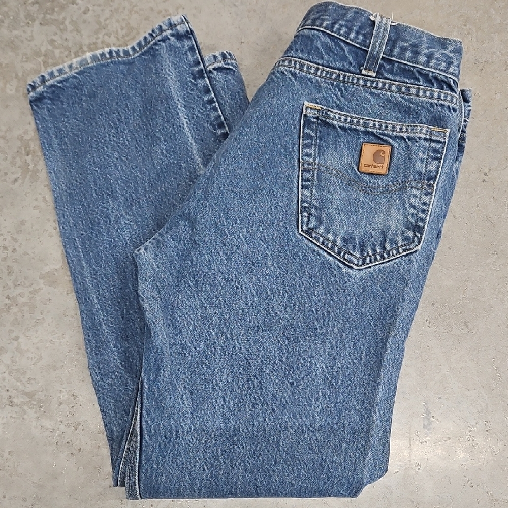 Mens Carhartt Classic Blue Jeans